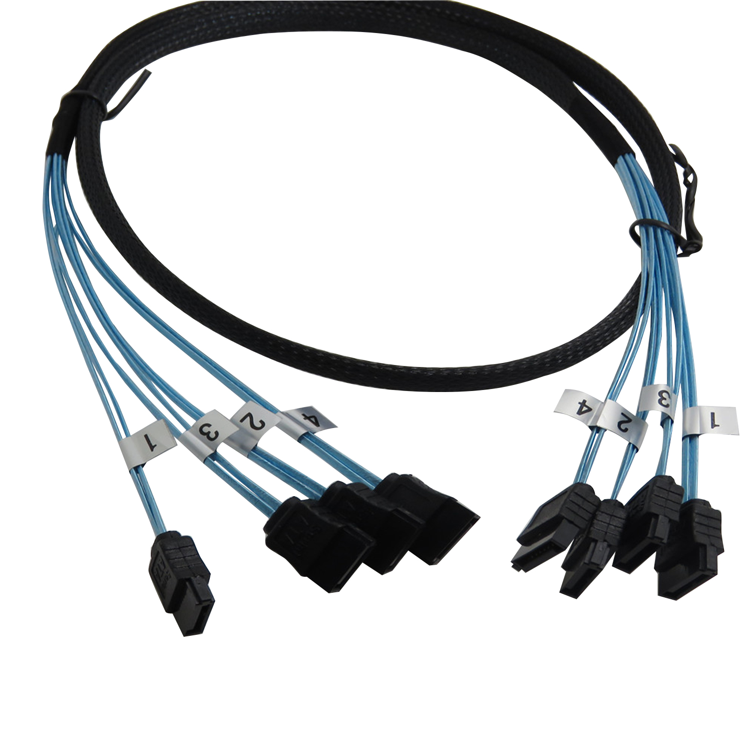 Cable SATA 3.0 con Conector Angulo 90° Gigatech SATA-010
