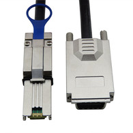 YIWENTEC  Infiniband SFF-8470 SAS 34pin  to Mini SAS26P SFF-8088 Data Transfer Cable G0301-1M