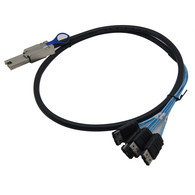 YIWENTEC SFF-8088 to eSATA 7Pin Mini-SAS 26P to 4 ESATA External Hard Disk Driver Cable 1M G0206