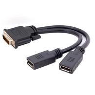 YIWENTEC  DMS 59 Pin male to 2 DisplayPort female Dual Monitor Extension Cable Adapter for LHF Graphics Card   DMS 59 pin Dual diisplayport D0502 