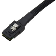 YIWENTEC Mini SAS Cable 4i SFF-8087 36 Pin to 4 SAS 29 Pin SFF-8482 SAS Data Cable 10gbps Compatible Male to Female Fan Out Cable With Power 1m H0407 