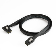 YIWENTEC   0.7M Internal Mini SAS 36-Pin to SFF-8087 Left 90 Degree Cable  T0401 8087-8087 left  