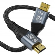 YIWENTEC 16K HDMI 2.2 Cable Real UHD HDR 96Gbps 16K@60Hz 8k @240hz 4K@480Hz Support HDCP 3D HDMI Cable for PS4 SetTop Box HDTVs Projectors