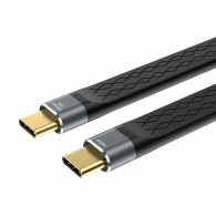 YIWENTEC 80Gbps Thunderbolt 5 Compatible Cable with up to 120Gbps Bandwidth Amplification and 240W Charging Power Compatible with Thunderbolt 4, USB 4 and USB-C 13.5 cm  W0405-1PC